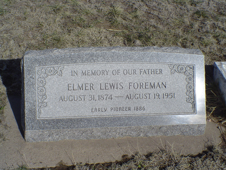 Foreman, Elmer Lewis