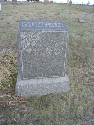 Duncan, Gladys E.