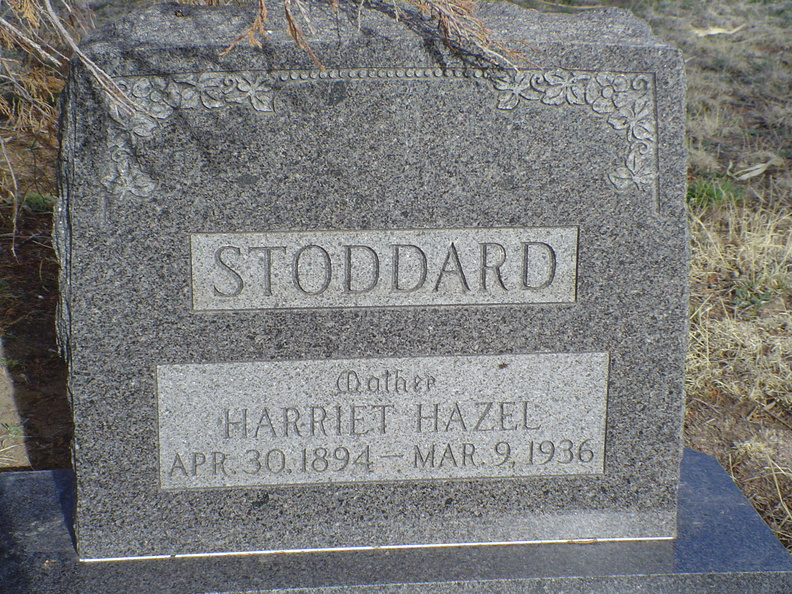 Stoddard, Harriet Hazel