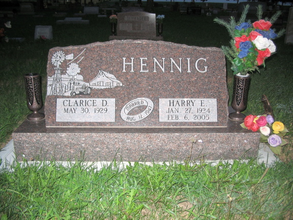 Hennig, Clarice D. & Harry E.