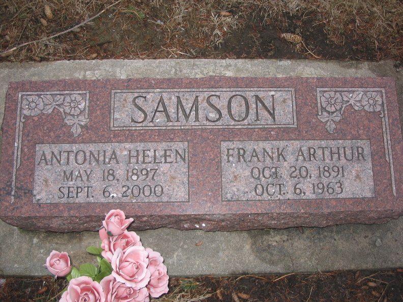Samson, Frank Arthur & Antonia Helen