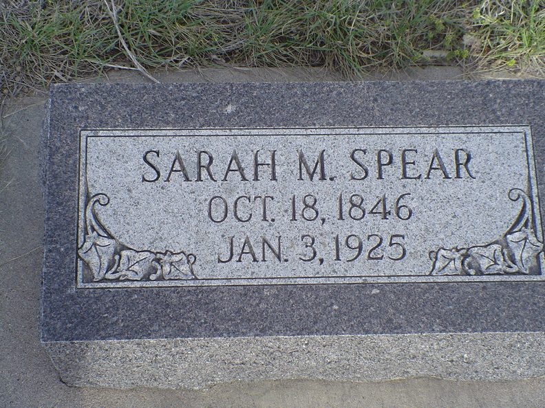 Spear, Sarah M.