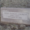 Gingrich, Sarah Frances