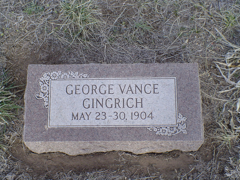 Gingrich, George Vance