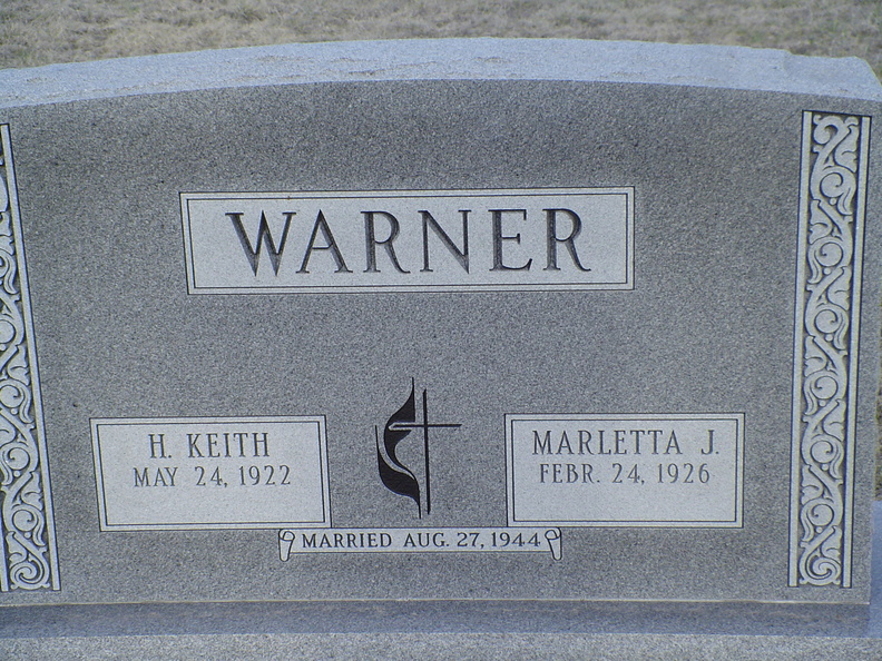 Warner, H. Keith & Marletta J.