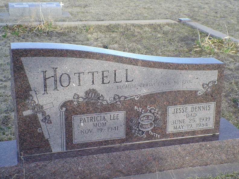 Hottell, Patricia Lee "Patty" & Jesse Dennis "Buzz"