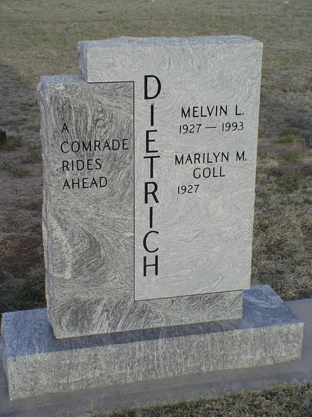 Dietrich, Melvin L. & Marilyn M. (Goll)