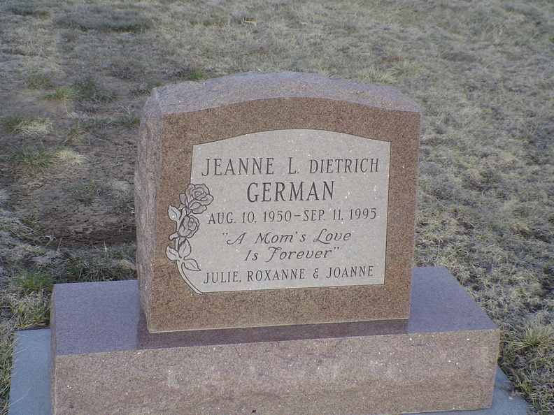 German, Jeanne L. (Dietrich)