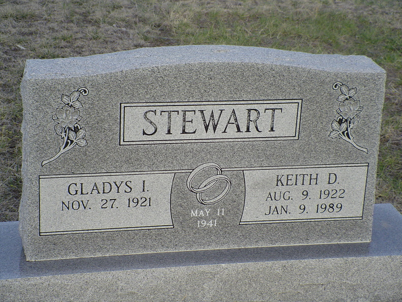 Stewart, Gladys I. & Keith D.