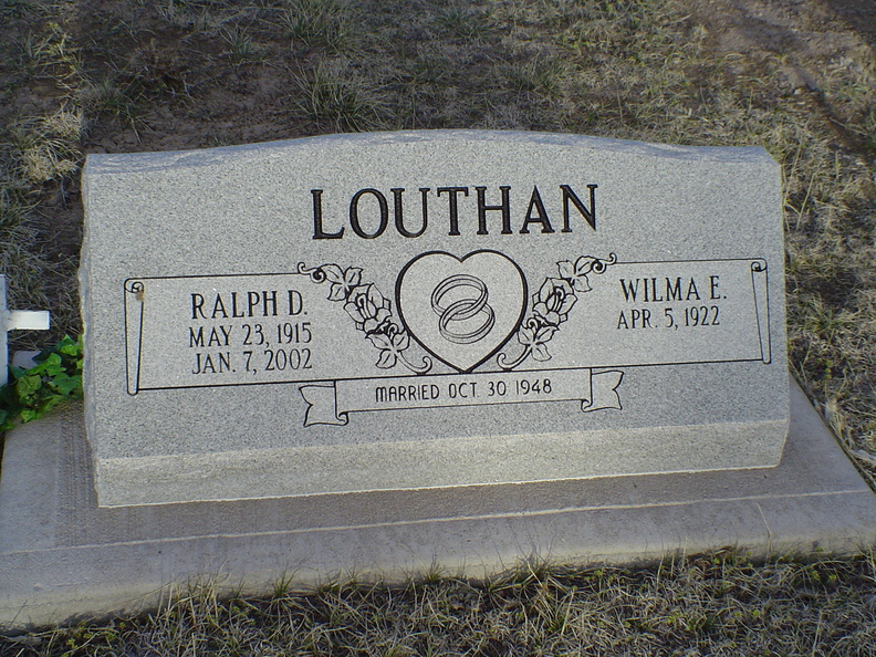 Louthan, Ralph D. & Wilma E.