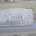 Spahr, Onno L. & Neva F. (Hill)