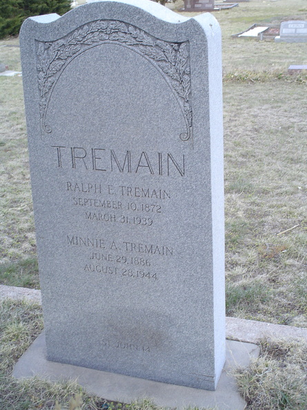 Tremain, Ralph E. & Minnie A.