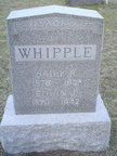 Whipple, Sadie R. & Edwin J.