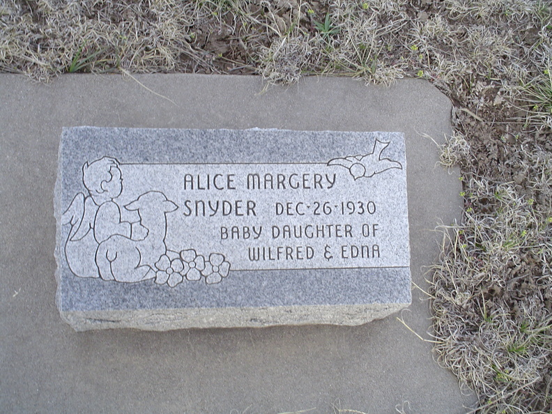 Snyder, Alice Margery