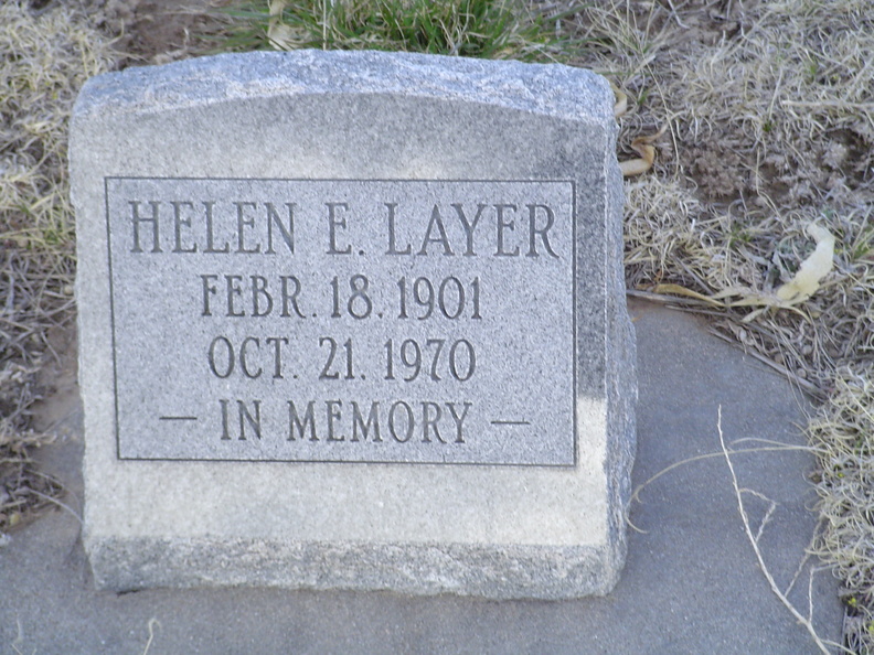 Layer, Helen E.