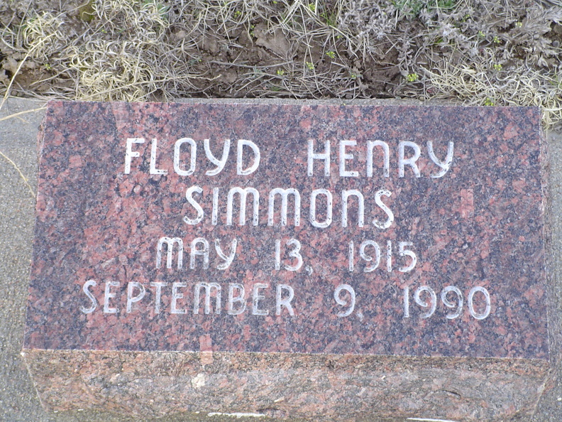 Simmons, Floyd Henry