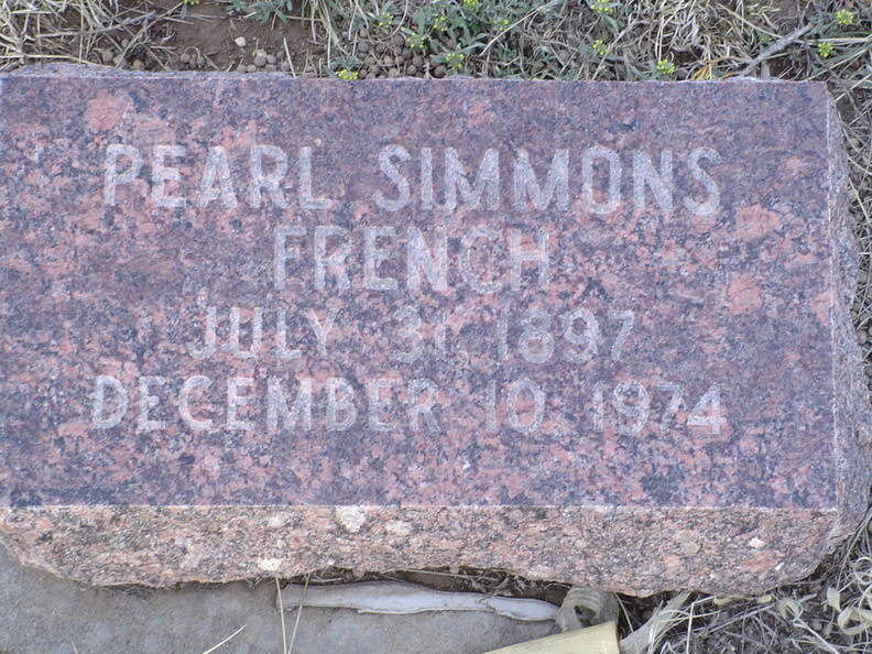 French, Pearl (Simmons)