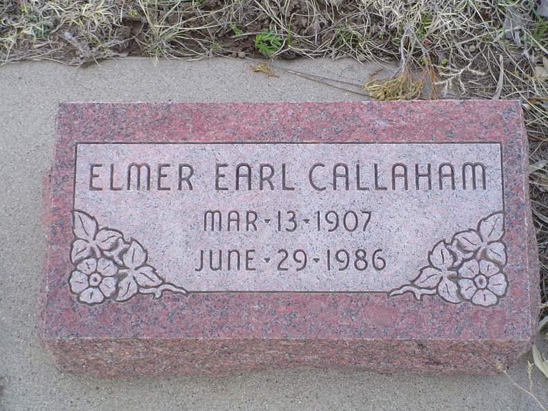 Callaham, Elmer Earl