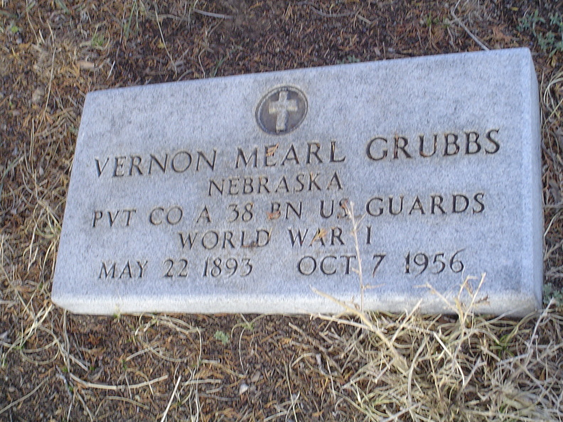 Grubbs, Vernon Mearl