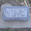 Hottell, (infant daughter)
