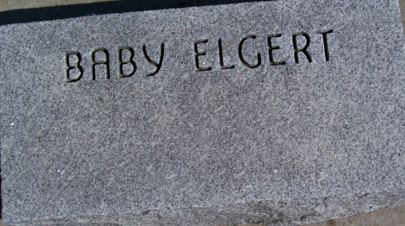 Elgert, baby