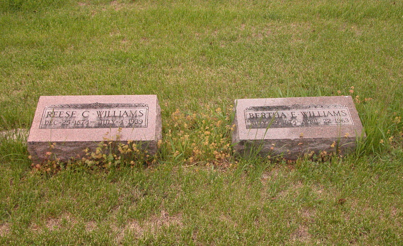 Williams, Reese C. & Bertha E.