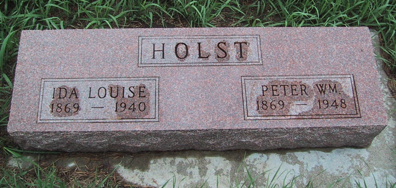 Holst, Peter William & Ida Louise