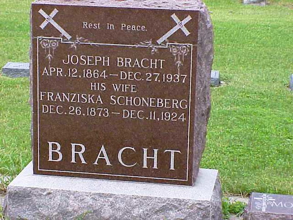 Bracht, Joseph & Franziska Schoneberg