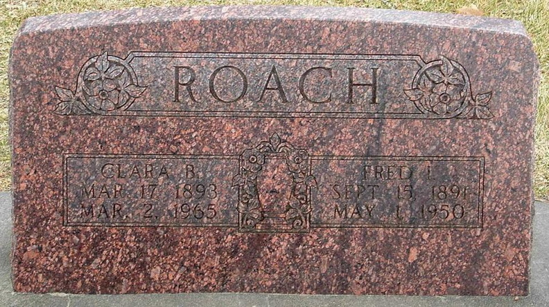 Roach, Fred & Clara Hohman.JPG