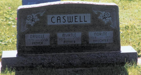 Caswell, Orville, Myrtle (Jaynes) & Norine