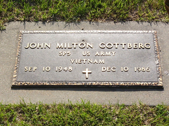 Gottberg John M military