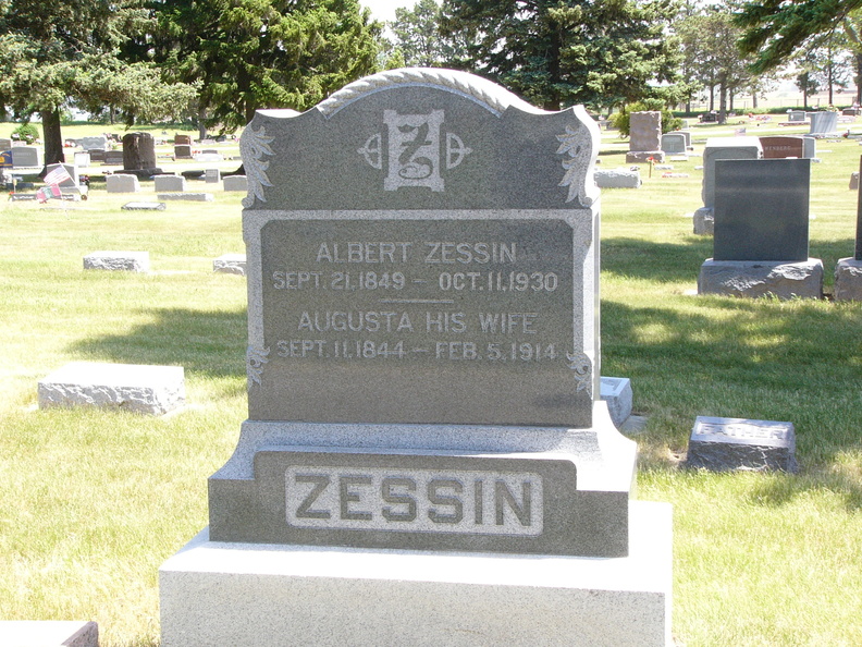 Zessin Albert Augusta
