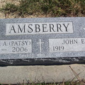 Amsberry, John E. &amp; Viola A Patsy
