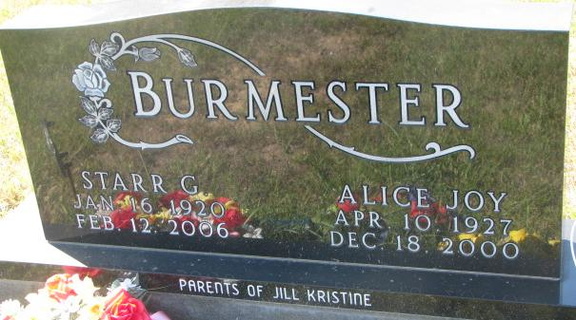 Burmester Starr &amp; Alice