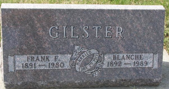 Gilster Frank &amp; Blanche