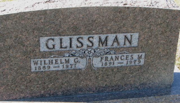 Glissman Wilhelm &amp; Frances