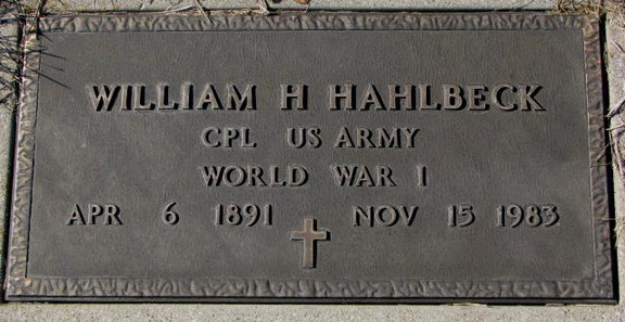Hahlbeck William ww