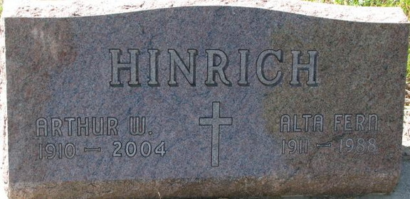 Hinrich Arthur &amp; Alta