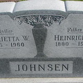 Johnsen Henrietta &amp; Heinrich