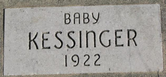 Kessinger baby 1922