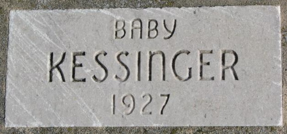 Kessinger baby 1927