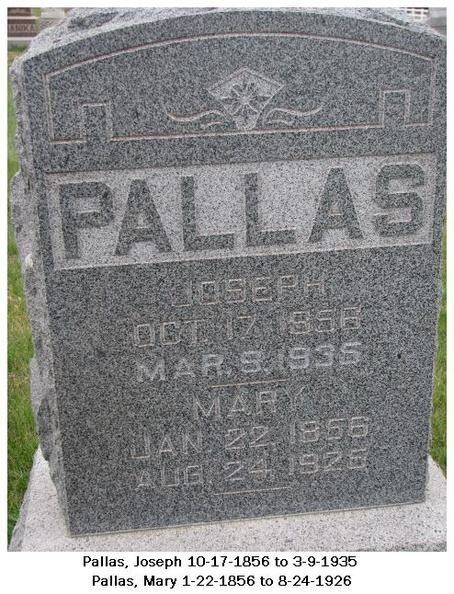 Pallas Joseph &amp; Mary