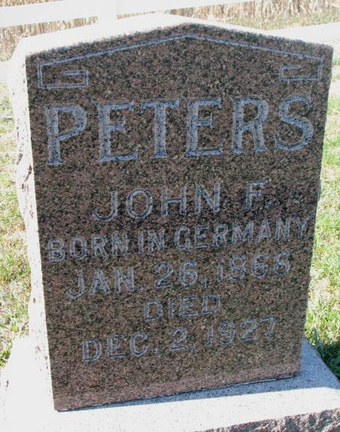 Peters John F.