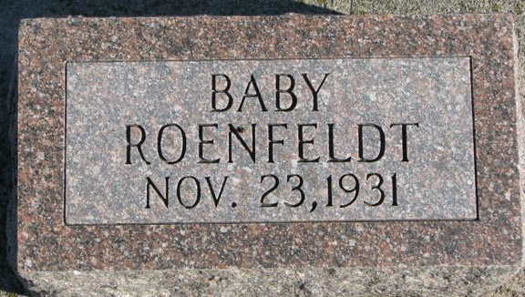Roenfeldt baby