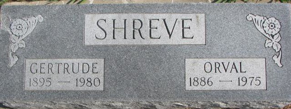Shreve Gertrude &amp; Orval