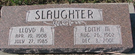 Slaughter Lloyd &amp; Edith