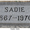 Snyder Sadie