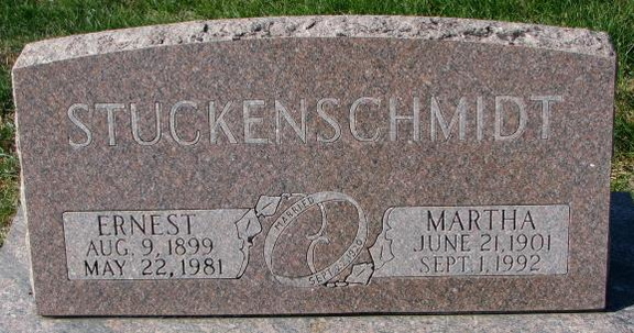 Stuckenschmidt Ernest &amp; Martha