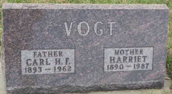 Vogt Carl &amp; Harriett
