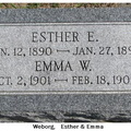 Weborg Esther &amp; Emma